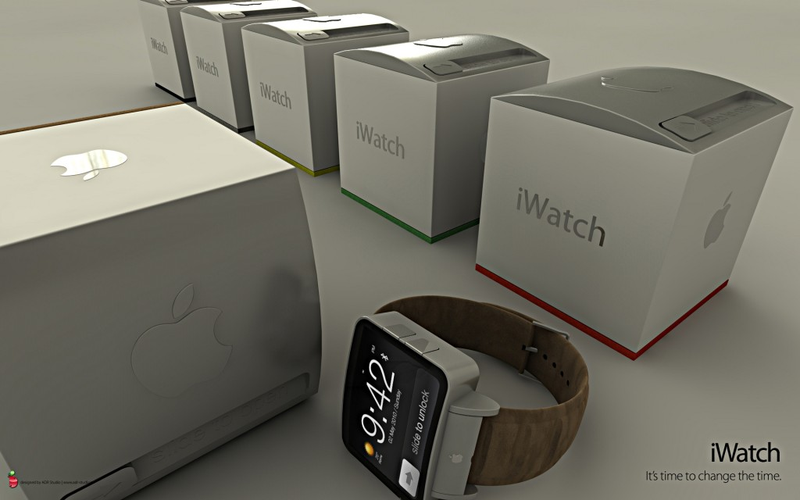 Illustration for article titled 8 diseños de iWatch para soñar (o no) con un reloj de Apple